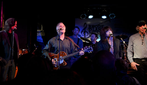 Cowsills on stage