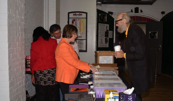 Check-in for inductees, performers and speakers