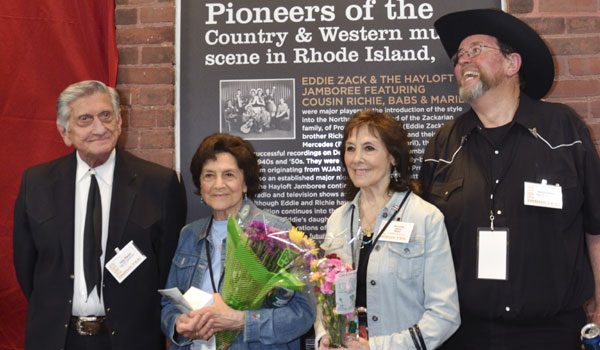 Tony Poccia, Maril Albro, Babs White, Bob Considine (Hayloft Jamboree)
